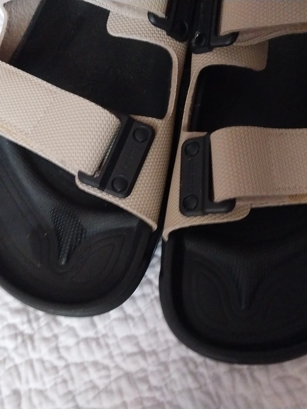 BIRKESTOK Men's TATACOA  Beige Strap Sandals with Footbed 11 EU